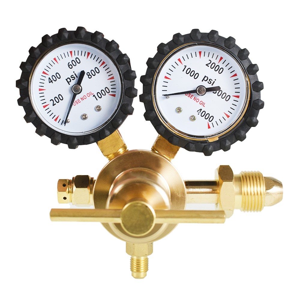 Nitrogen Regulator with Pressure 0-800 psi Delivery 1/4″ Flare Output