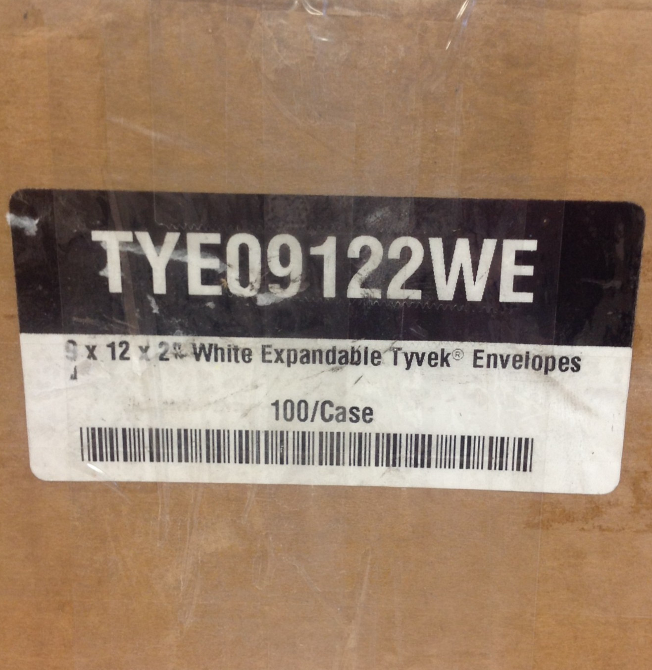 Box of 100 Tyvek 9″ x 12″ x 2″ WHITE Expansion Envelopes Mailers TYE09122WE New