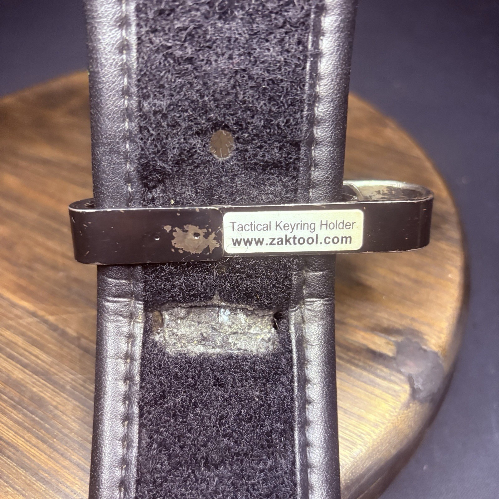 Bianchi Duty Belt Size 34″ AccuMold 7960 w/Keyring Holder Basketweave Leather