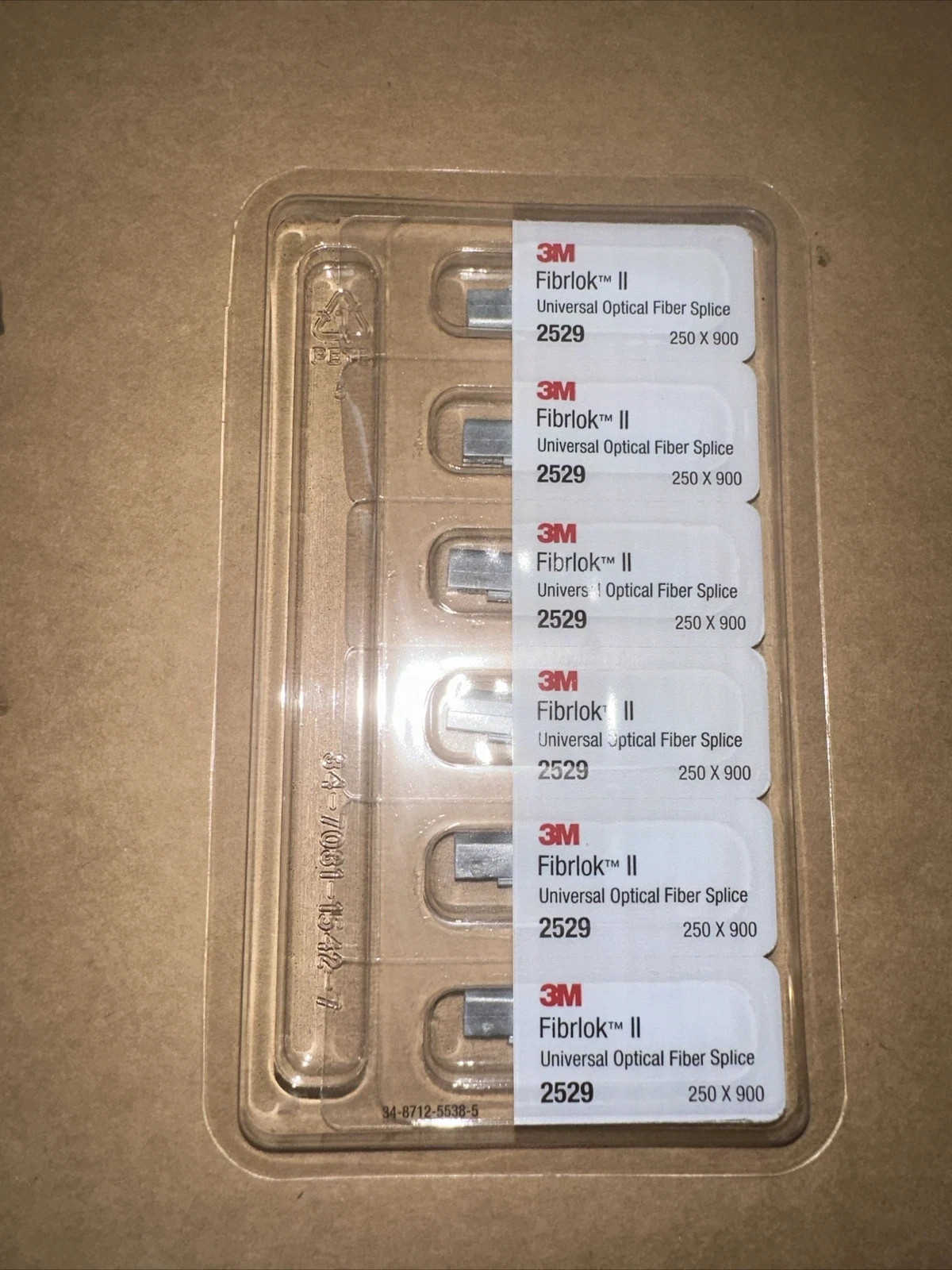 Fiber Splicing Corning 3M FIBRLOK 2529 – FIBER SPLICE 250 900 – Pack of 6