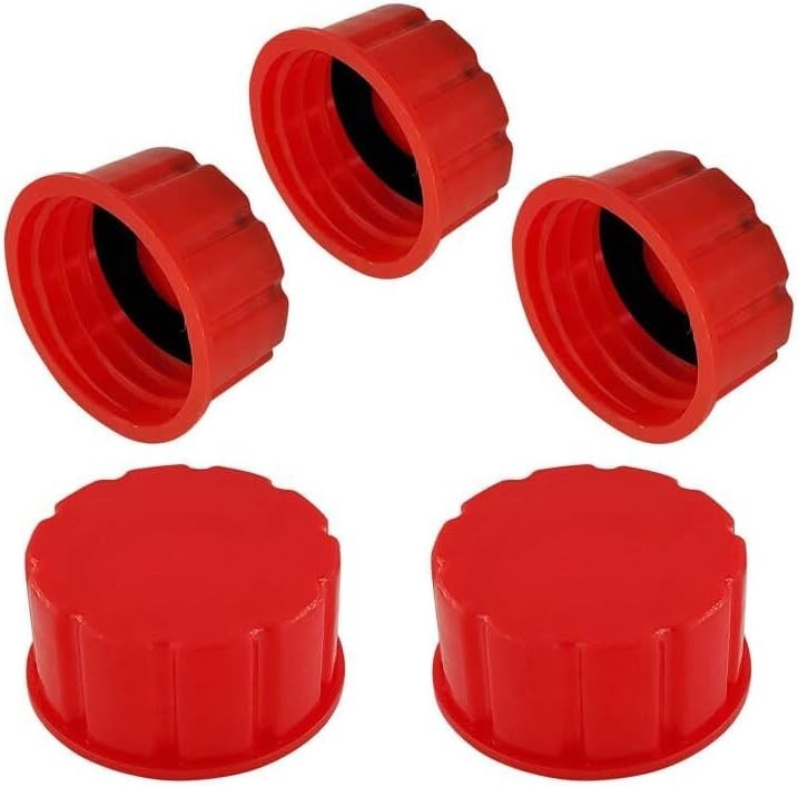 Upgrade Your Fuel System – 5 Pack Gas Can Cap Replacement for 1-5 Gallon Tanks