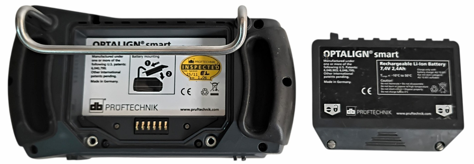 PRUFTECHNIK OPTALIGN SMART ALI 12.200 LASER SHAFT ALIGNMENT TOOL (CHECK VIDEO)