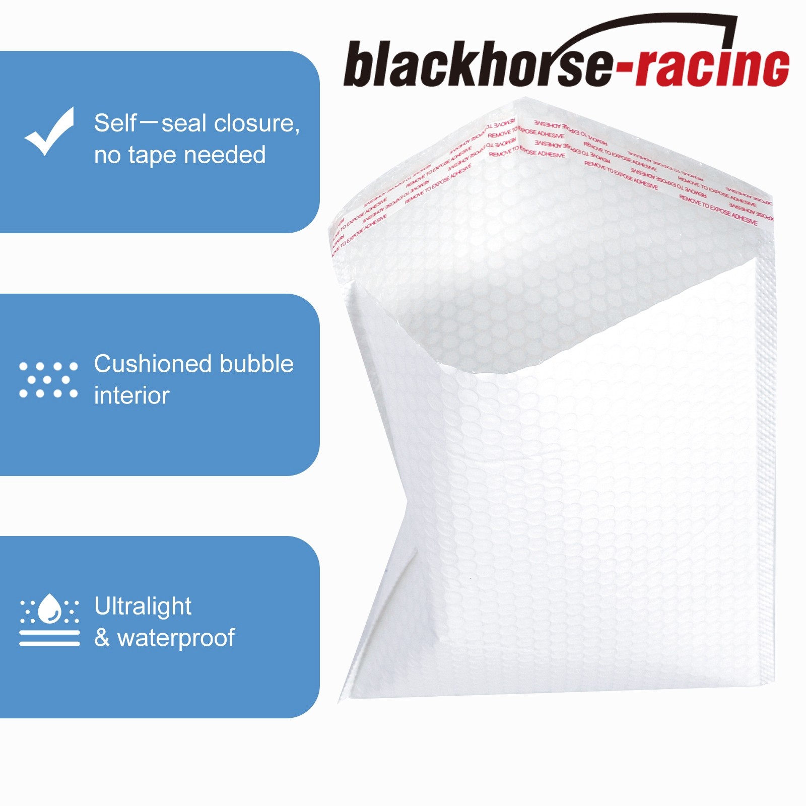 6.5″x9.25″ /9.5″x13.25″ /8.5″ x11.25″ Poly Bubble Padded Bubble Mailer Envelope