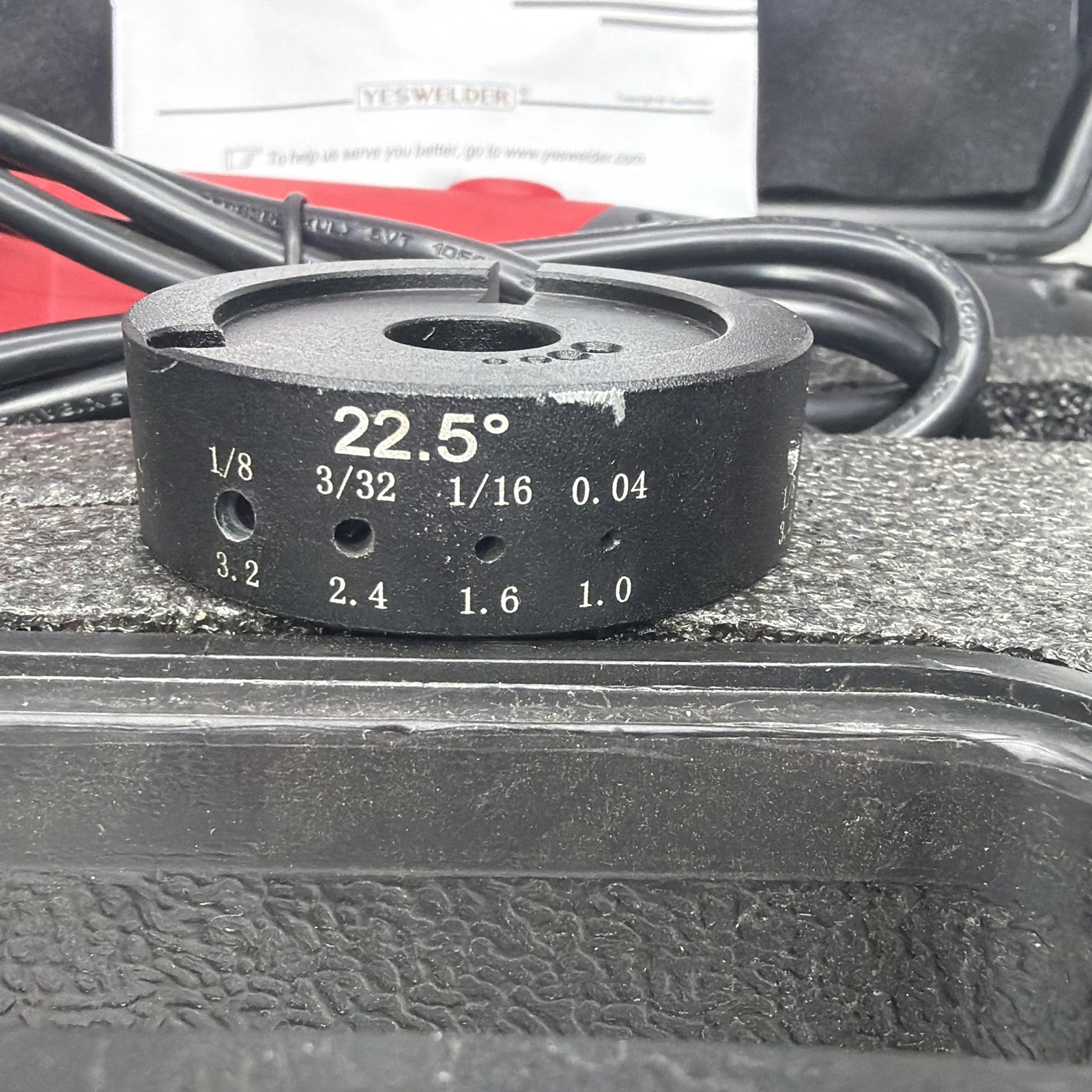 YESWELDER Tungsten Electrode Sharpener Grinder For TIG welding MJQ01 Hardly Used