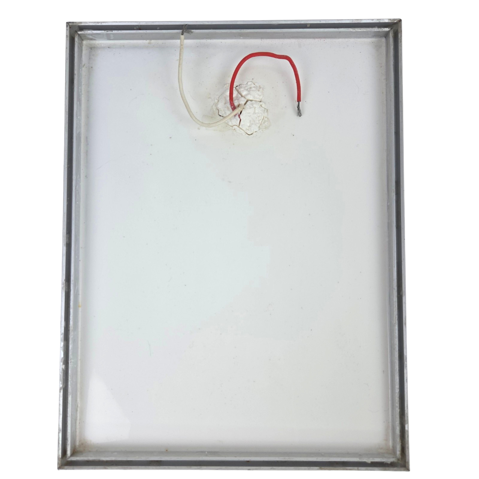 Vintage Solarex Corporation Solar Energizer Display Panel Framed Found Art