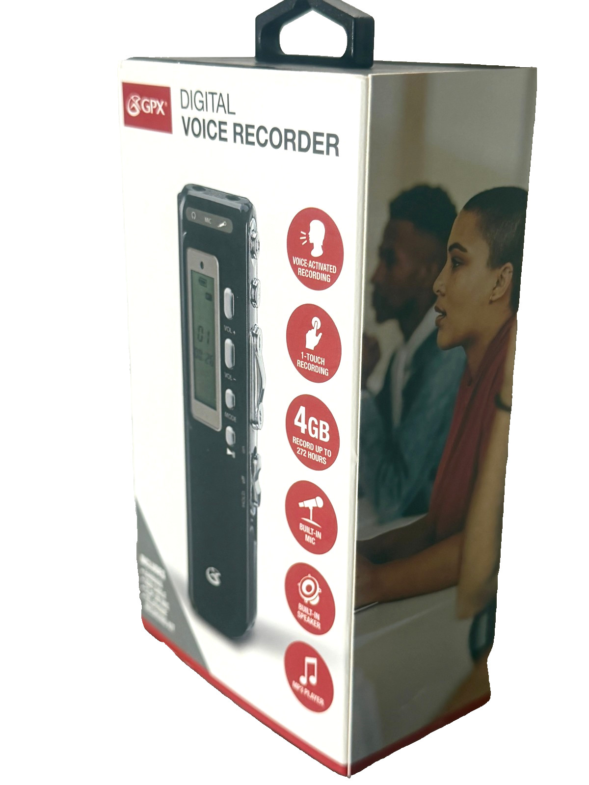 👍GPX Didital Voice Recorder MP3 Audio Built In MIC USB 2.0 4GB LOW PRICE