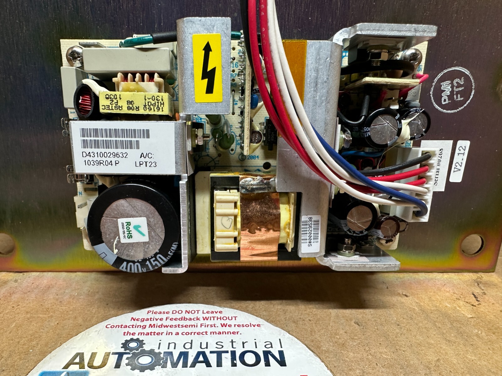 NEW NWL G20845-01 / D25166-01 / D4310029632 / D25290 MODULE CONTROL ID: M32032
