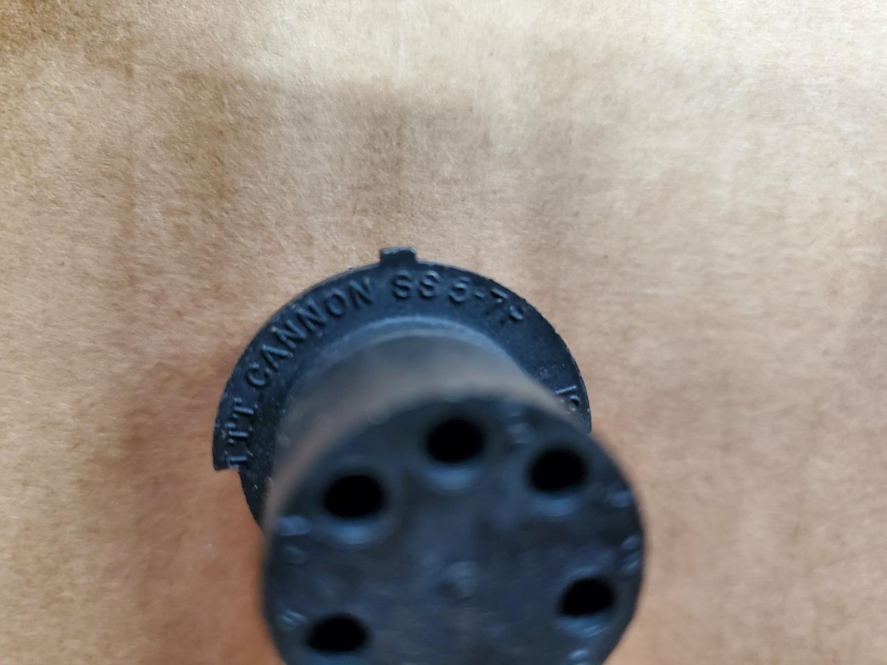 ITT CANNON Sure Seal Male/Female Connector & pins SS5-7R SS5-7P plug *5 contacts