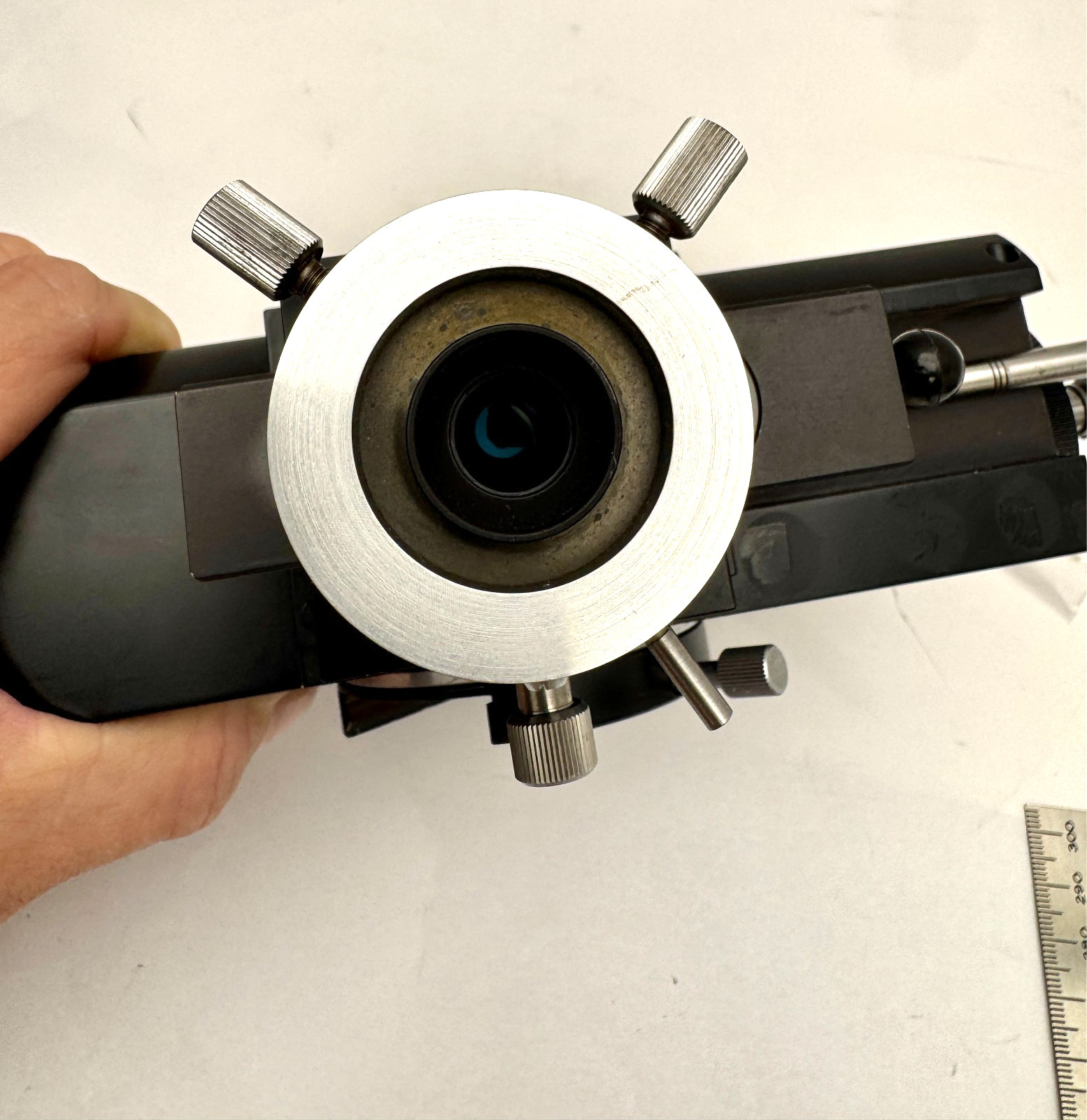 ZEISS Microscope Vertical III RS 4662499904 Fluorescence Condenser w/turret READ