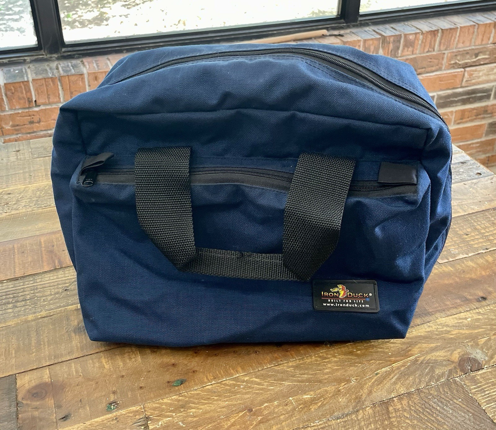 Iron Duck Built For Life EMS Trauma Bag 16” X 12” X 7” Blue Excellent Condition