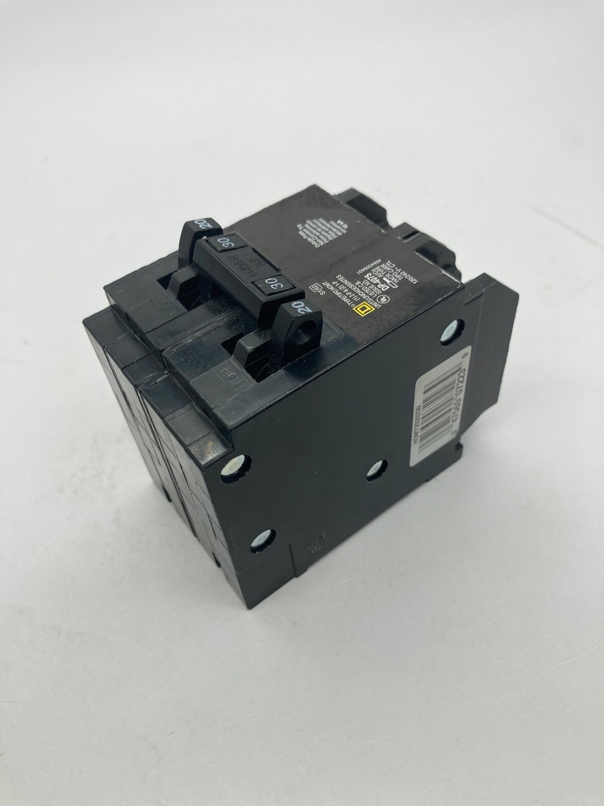 HOMT2020230 Homeline Quad Two 1 Pole 20 Amp One 2P 30 Amp Plug In Tandem Breaker