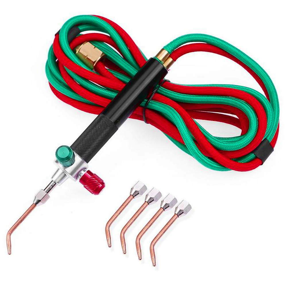 Oxygen/ Acetylene or propane Jewelers’ Mini Torch W/Five Tips: Fits Smith, USA