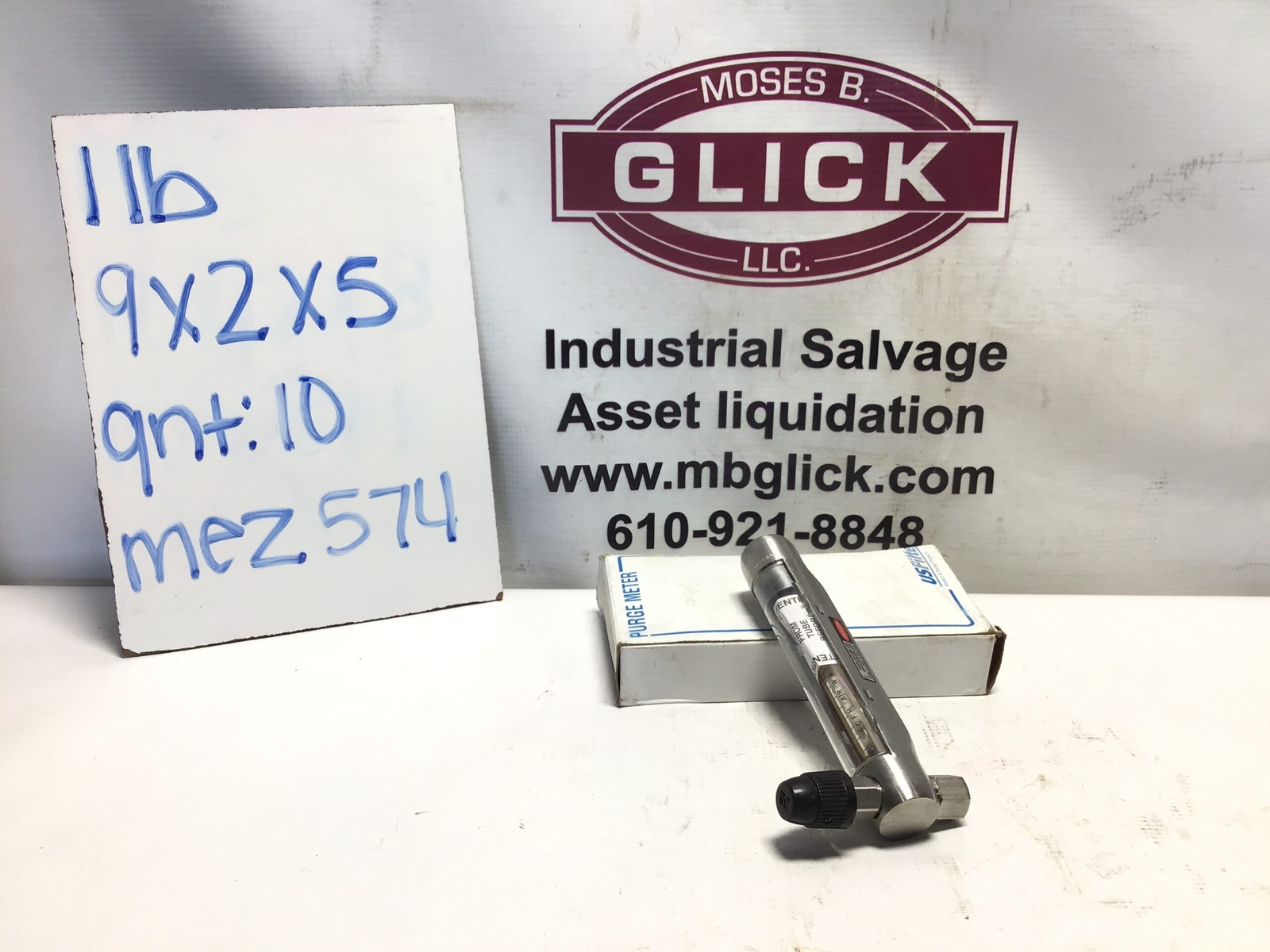 WALLACE & TIERNAN PURGE METER 32E103SSXX2X FL12.00 CUFT/HR 200PSI