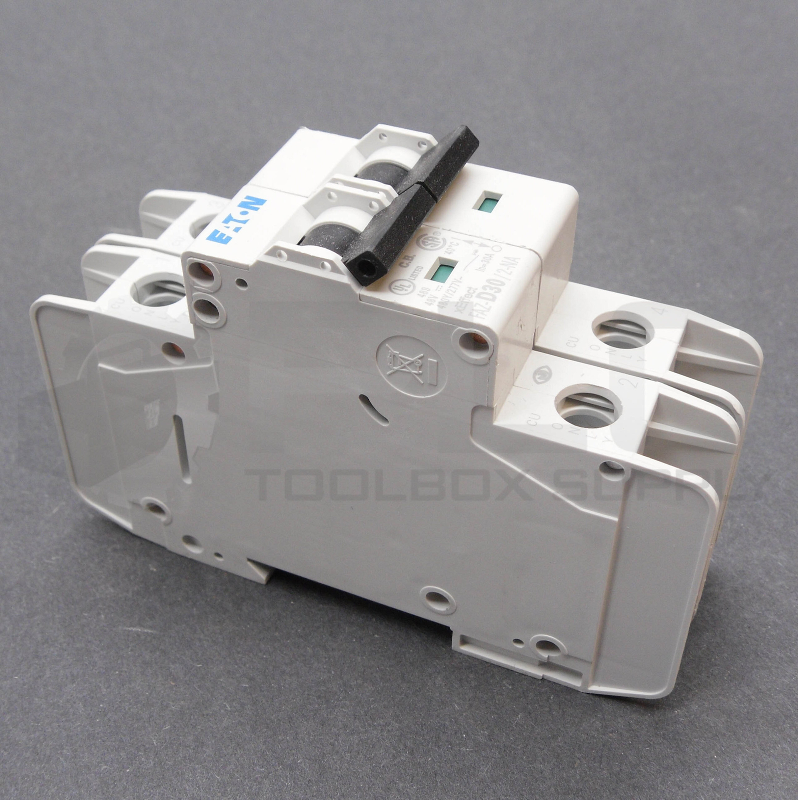 NEW EATON FAZ-D30/2-NA CIRCUIT BREAKER 30A 2 POLE 480V 102193