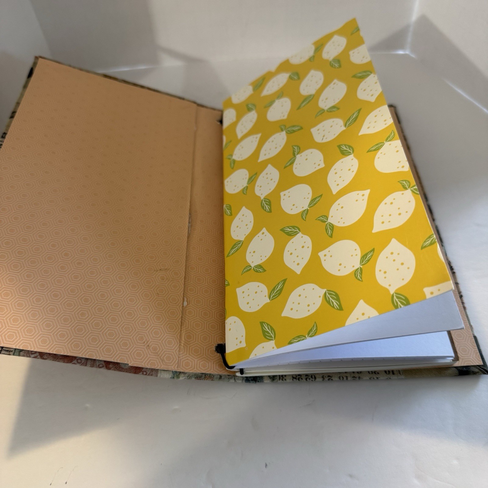 Junk Journal Handmade Travel Size With Blank Calendar And Lined Journal Vintage