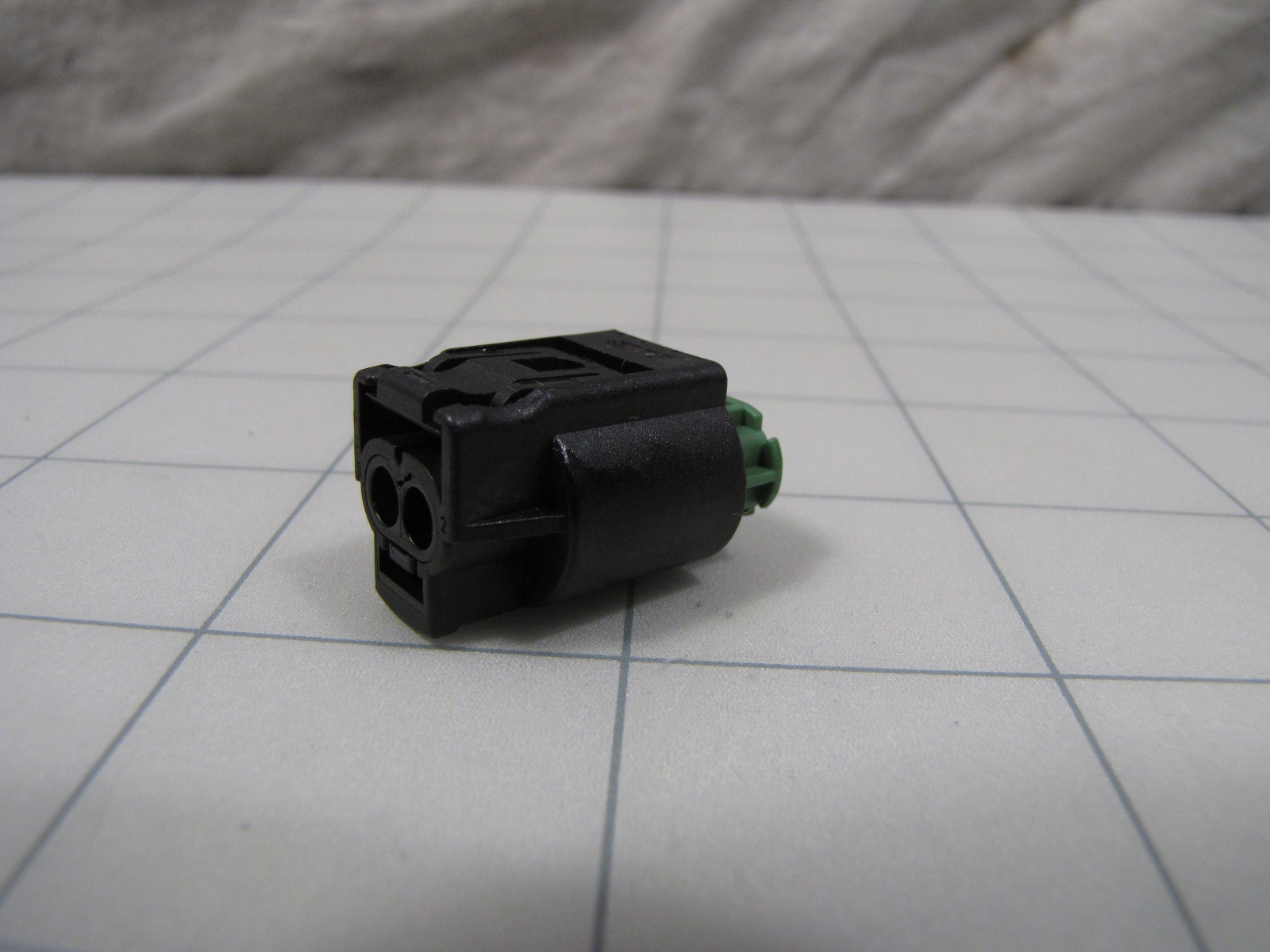 TE Connectivity 1-967644-1 2-Position Rectangular Housing Connector Receptacle