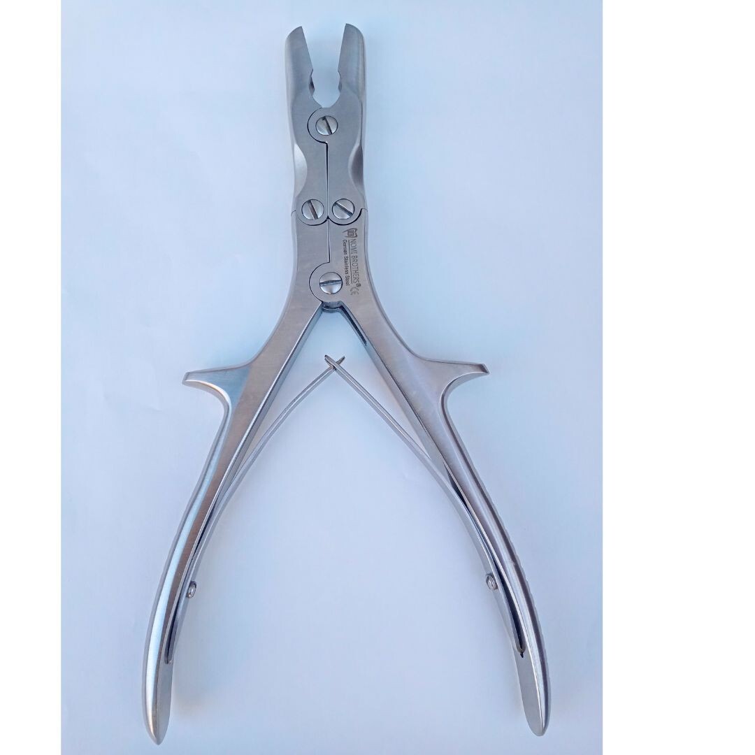 Stille-Luer Bone Rongeur Double Action 8.75″ Curved German Grade