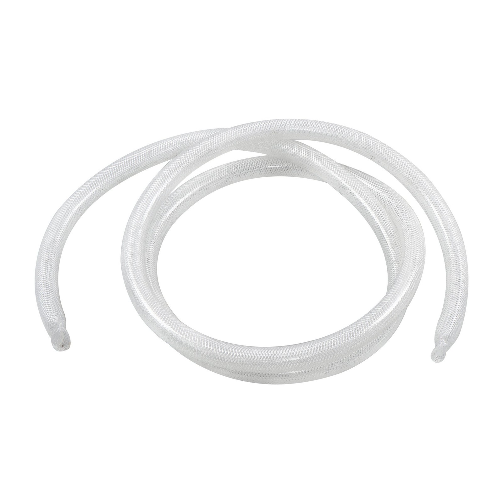 1″ ID x 1 1/4″ OD 10 Ft PVC Tube Braided Reinforced Tubing Flexible Hose Pipe