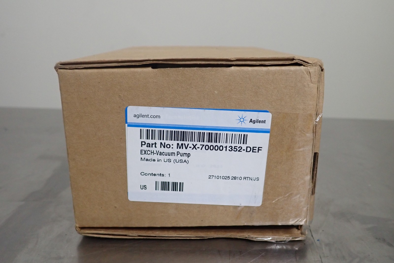 Agilent Technologies MV-X-700001352 Vacuum Pump