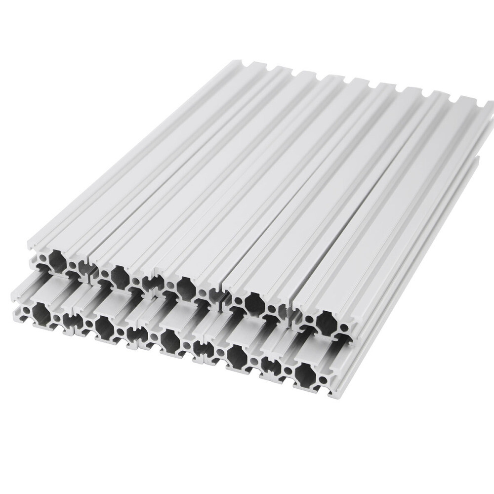 2PCS 600mm 2040 T-Slot Aluminum Extrusion Profile 20mm x 40mm for CNC 3D Printer