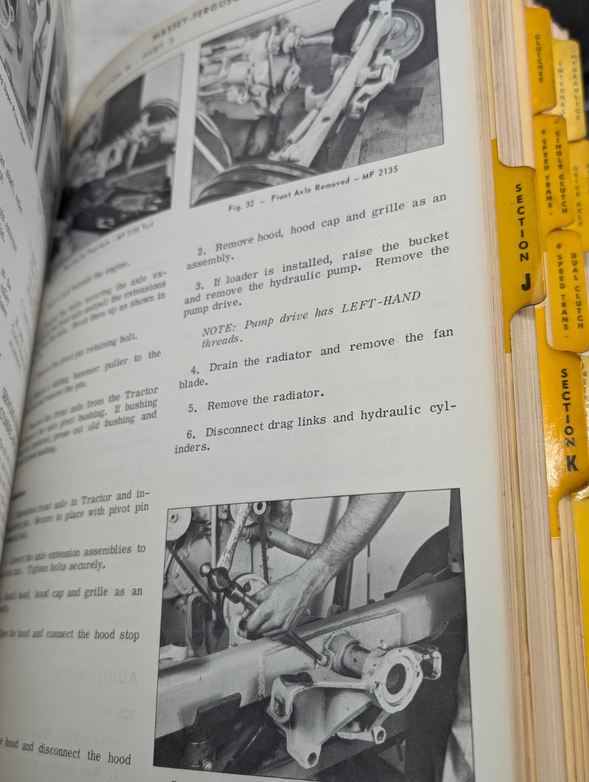 Massey-Ferguson Technical Maintenance Service Manual 5 Volumes Tractors+ MF 1969
