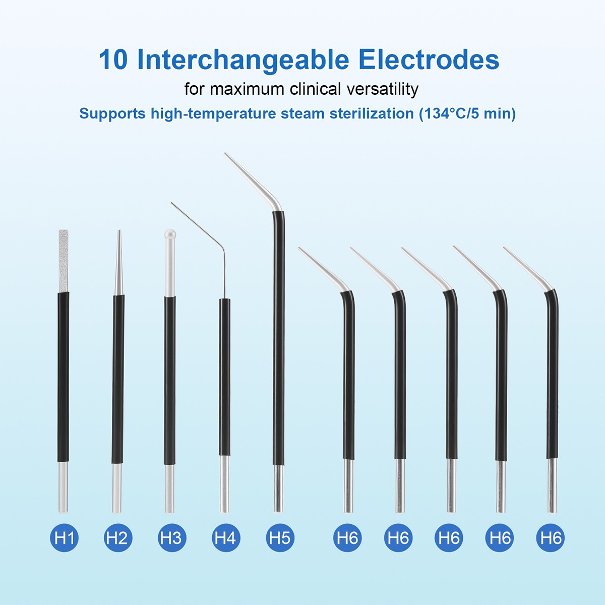 Electro Electrosurgery Unit Machine High Frequency Electric 9pcs Knife Dental