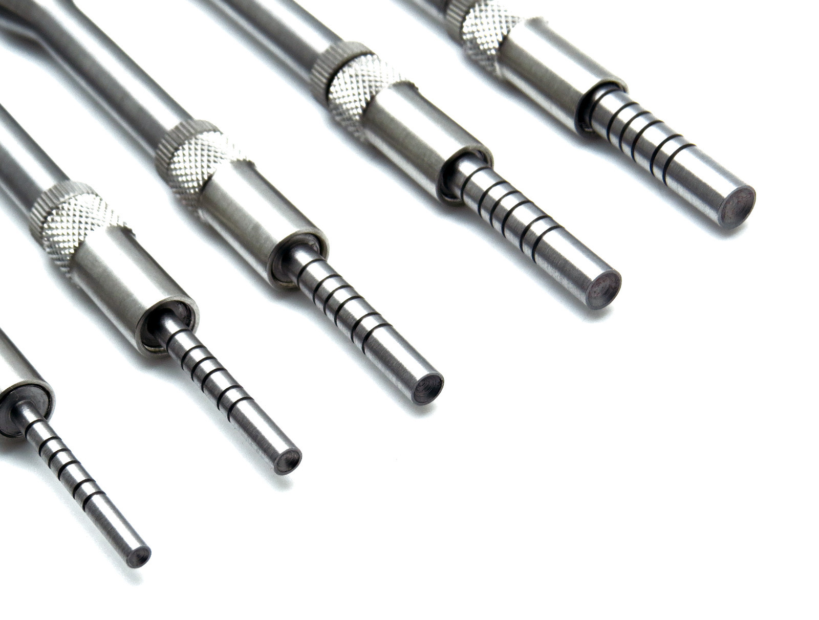 Dental Osteotomes Straight and Curved Tip Mead Mallet Spreading Tools Set