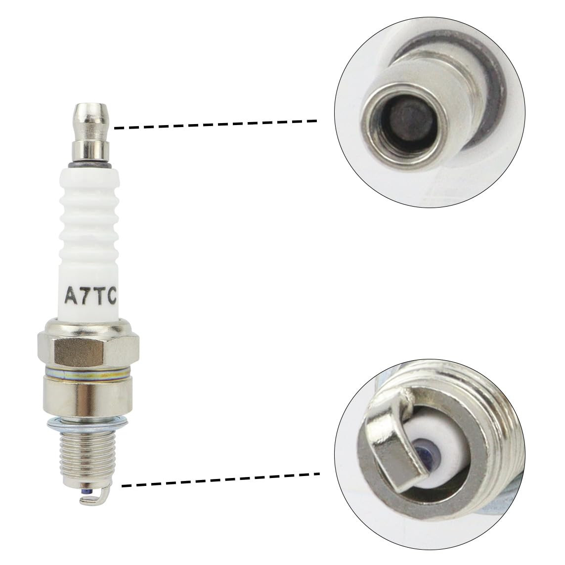 3 Bolt Starter/Relay/CDI/Spark Plug 125/110/90/70/50Cc Chinese ATV Bike Quad