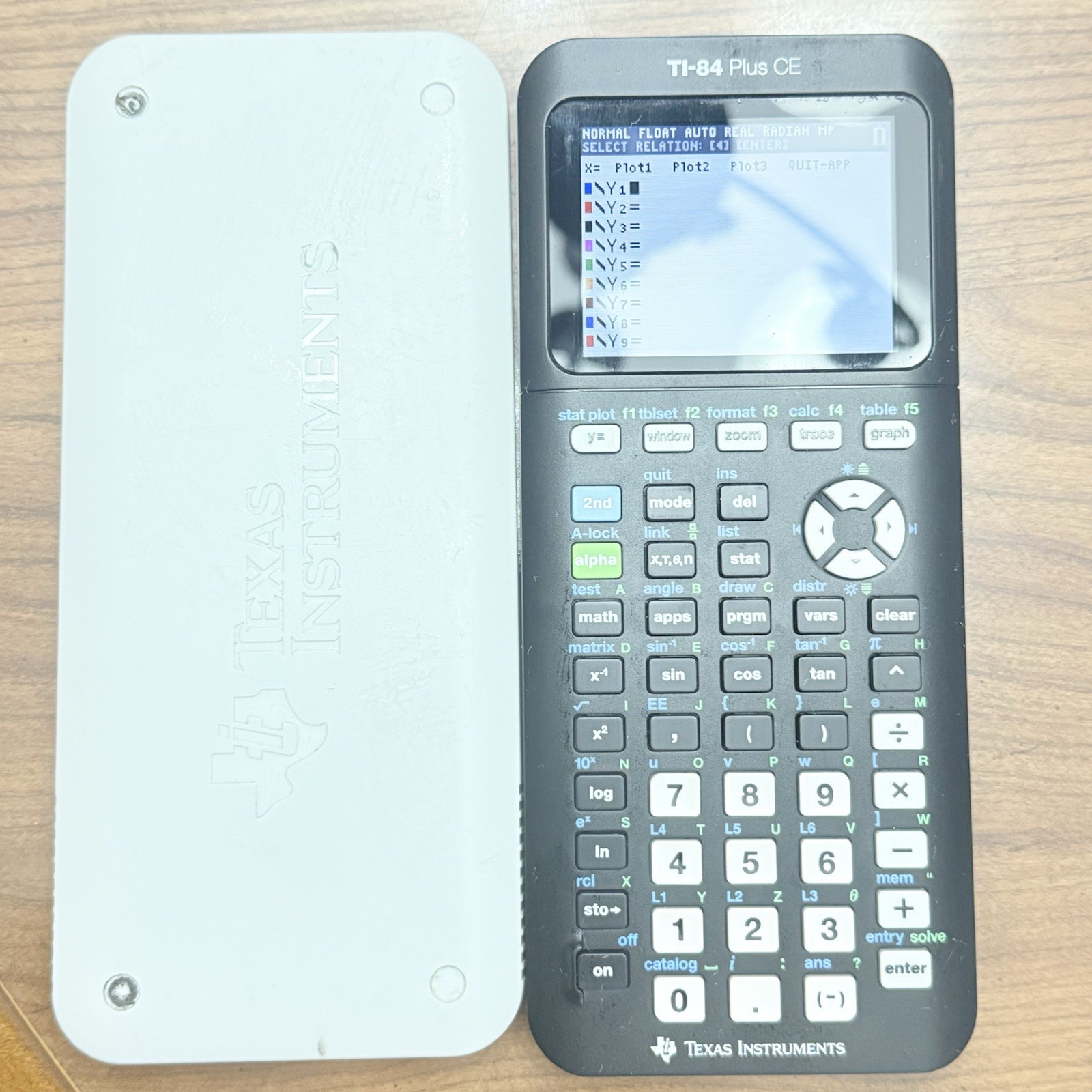 Texas Instruments TI-84 Plus CE Graphing Calculator – Black