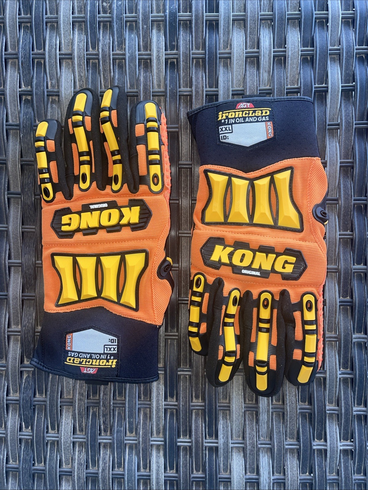 Kong Original By Ironclad Mechanics Oil and Gas Size XXL Gloves