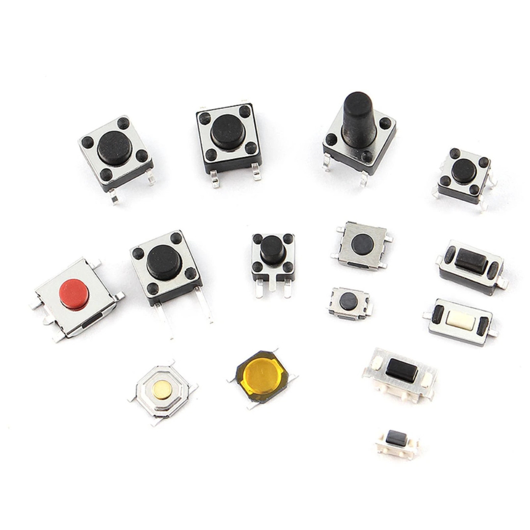 Practical Assorted Kits Micro Switch Push Tact Button ON/OFF Touch Button Switch
