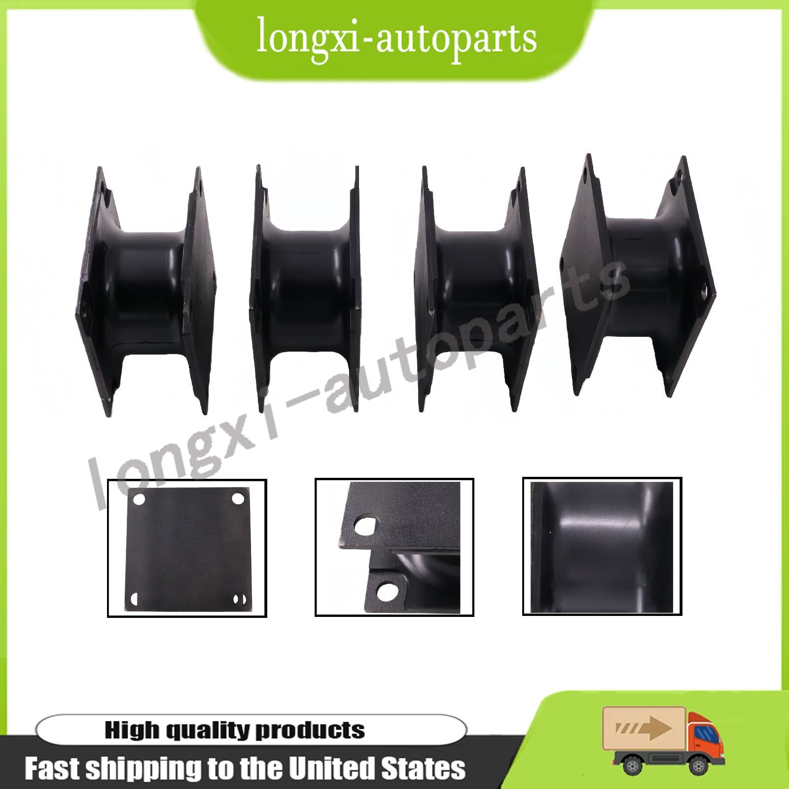4X Rubber Shock Mount Fits Stanley Hydraulic HS6000 HS6019 HS6100 HS8000 HS11000