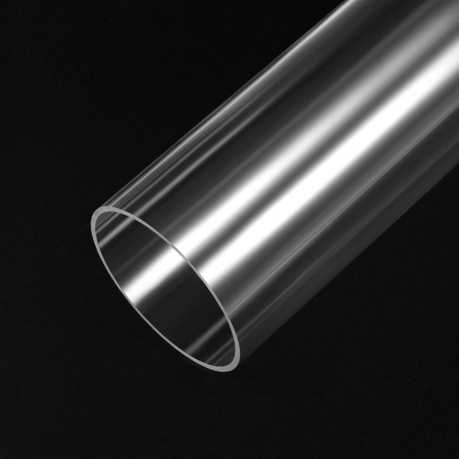 Clear Rigid Acrylic Pipe 115mm ID x 120mm OD x 305mm, 2.5mm Wall Tube