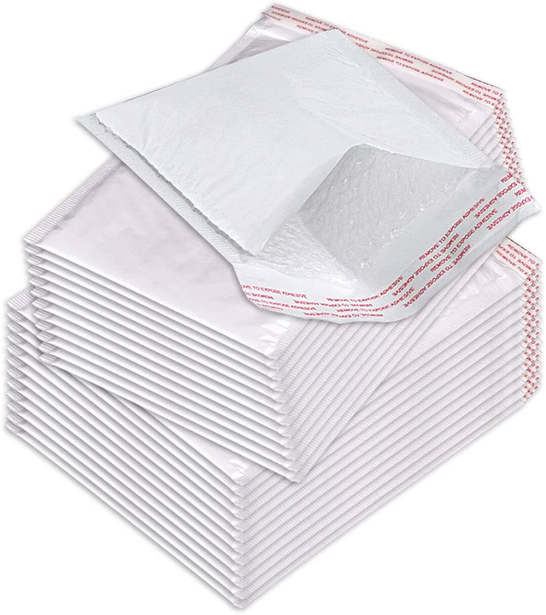 BM Paper #0 6×10 (Inner 6×9) Inches Poly Bubble Mailers Padded Envelopes Pack of