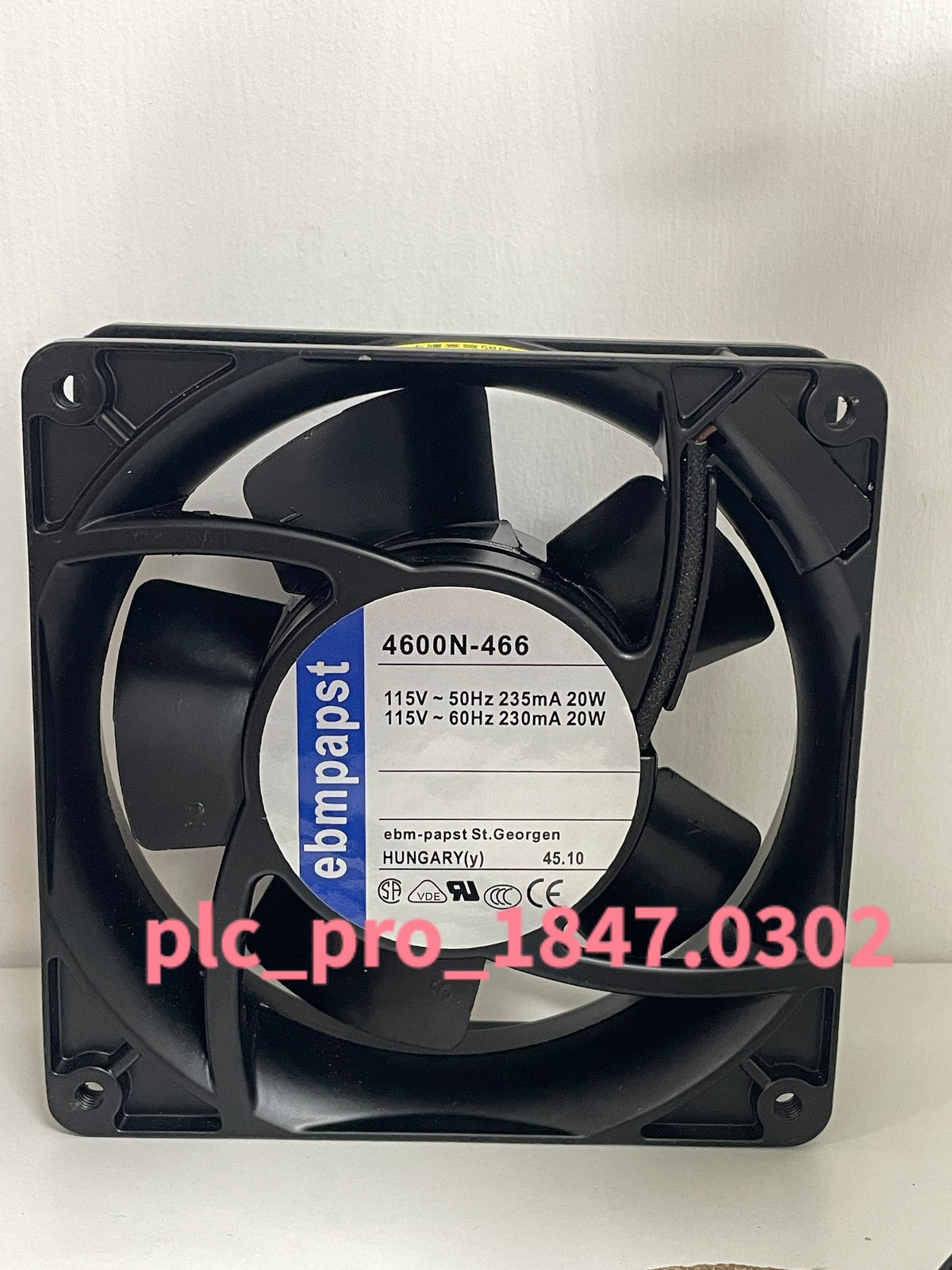 4600N-466 1PCS Brand New Ebmpapst 4600N-466 Fan AC115V 230mA Fast ship