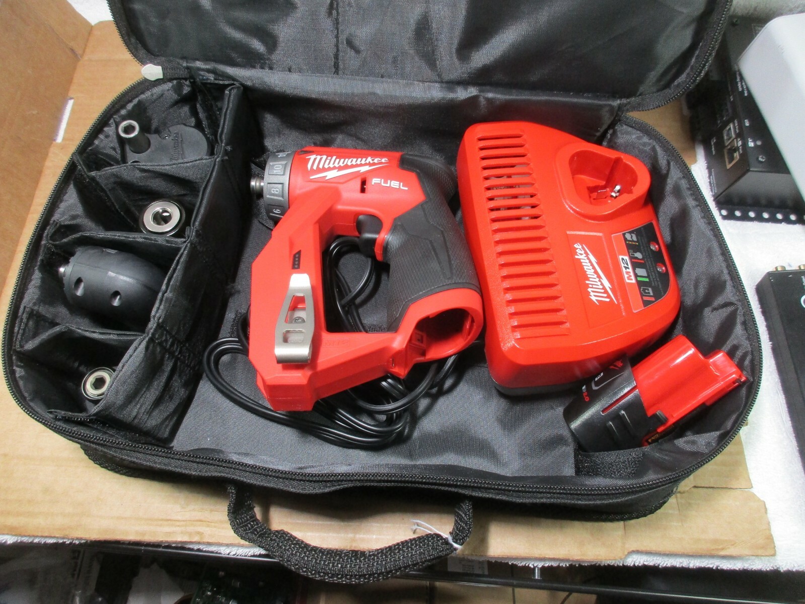 Milwaukee 2505-20 M12 FUEL Installation Drill/Driver with battery and charger