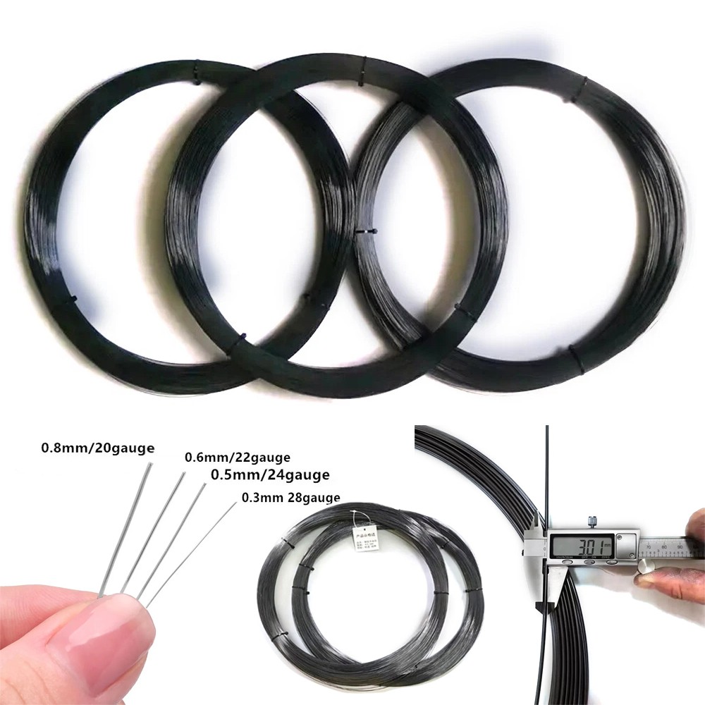 1 Meter Black Nichrome Wire 0.1-8mm Nitinol Super Elastic TiNi Nickel / Titanium