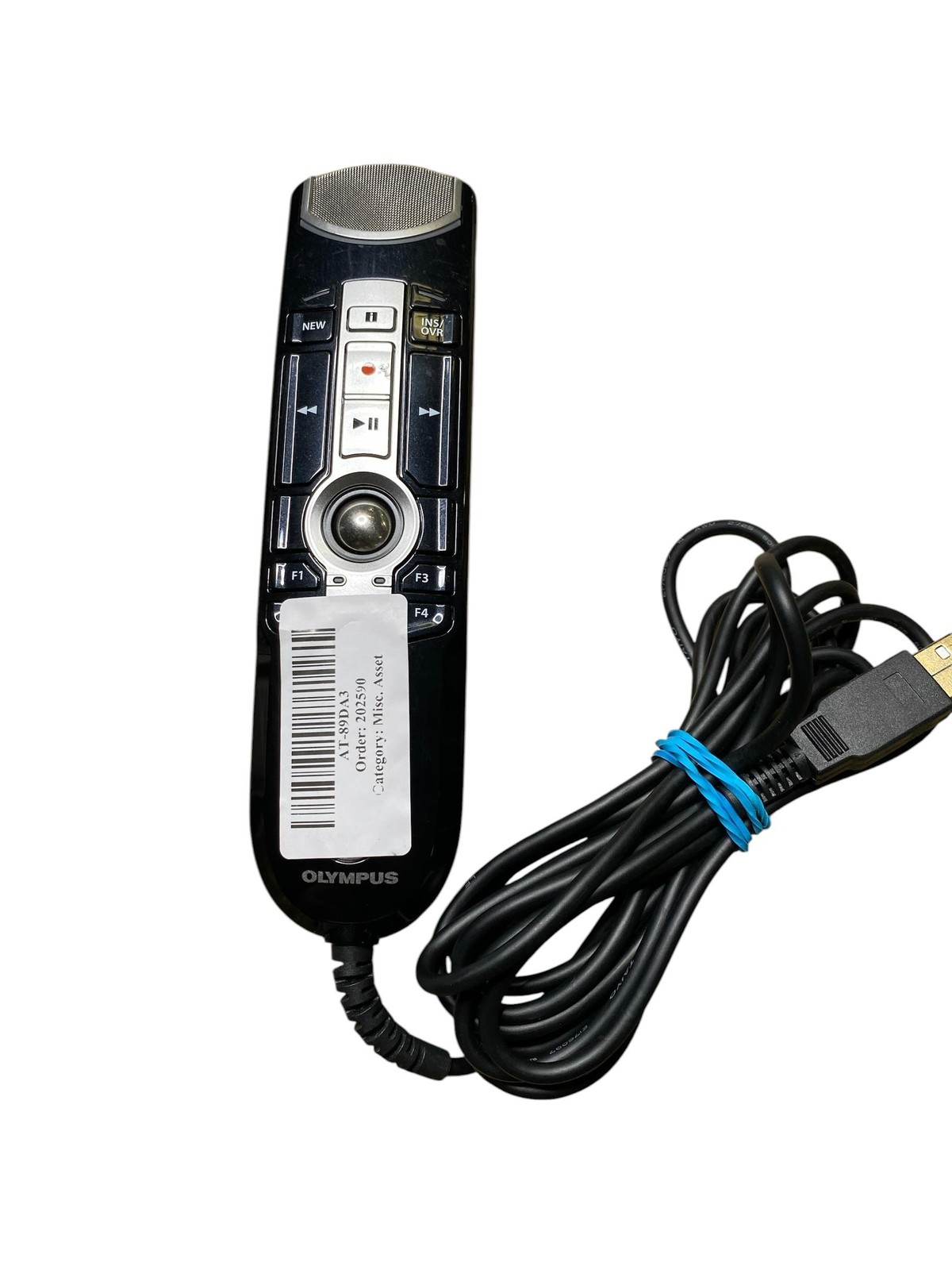 Olympus RecMic II RM-4010P Professional USB Dictation Microphone Grade B