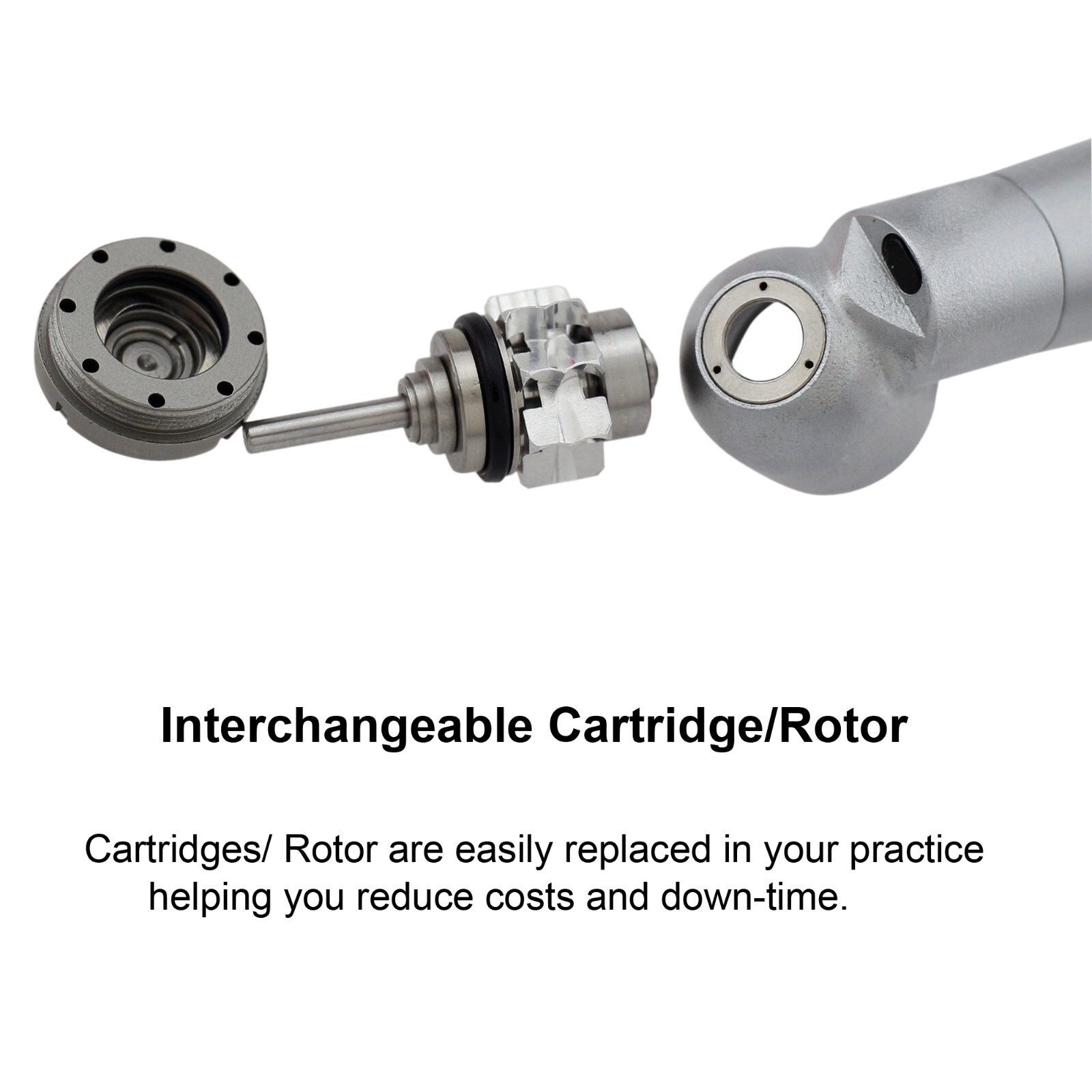 COXO Dental 45 degree Surgical Handpiece Fiber Optic Turbine For KaVo MULTIflex