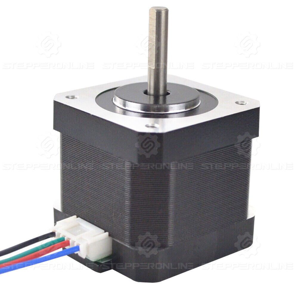 STEPPERONLINE Nema17 Stepper Motor 60/64oz.in 1.5A 4-wire for DIY CNC 3D Printer