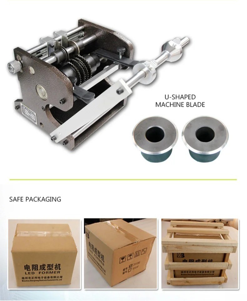 U-Shaped Resistor Axial Lead Bending Forming Machine U-Shaped Forming Machine