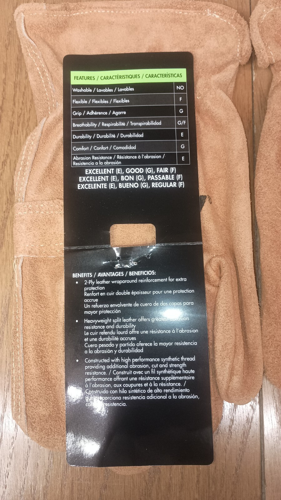 Lot of 2: Forney Premium Cowhide Leather Fencer Work Gloves Mens XXL (2 Pairs)