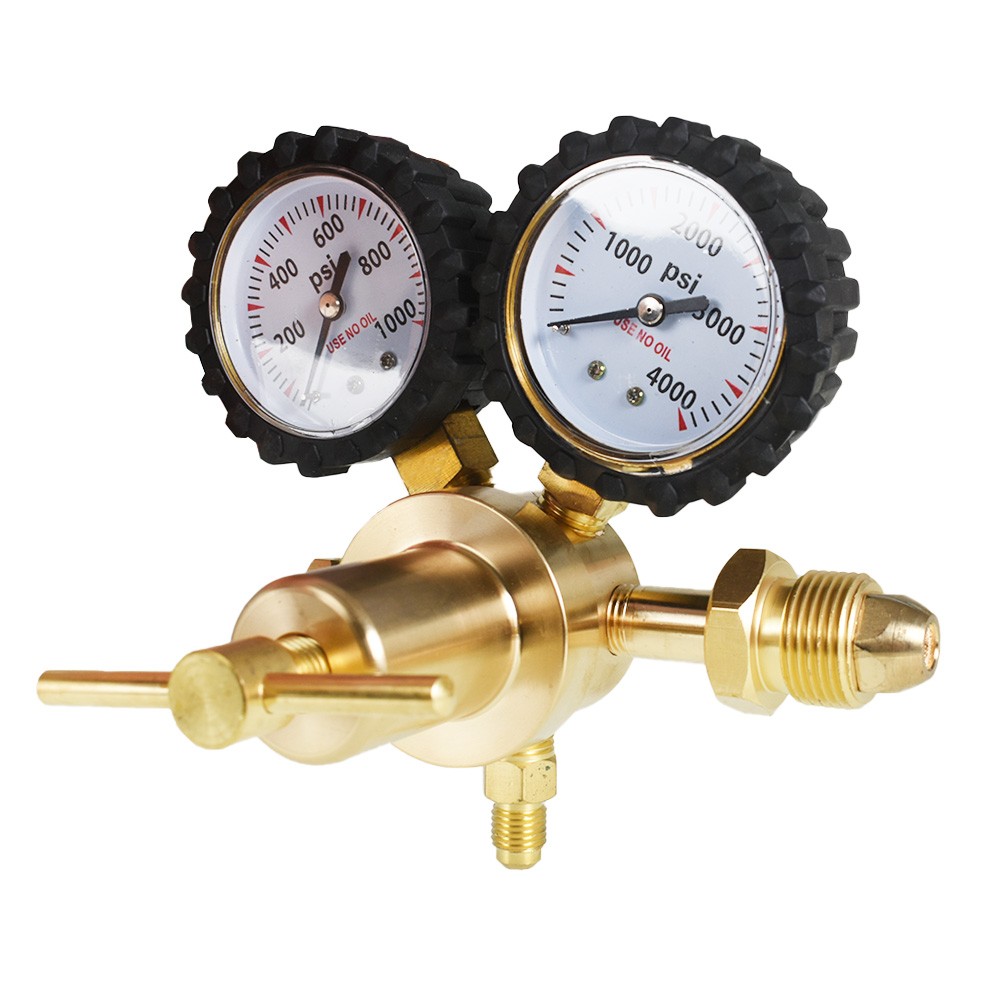 Nitrogen Regulator with Pressure 0-800 psi Delivery 1/4″ Flare Output
