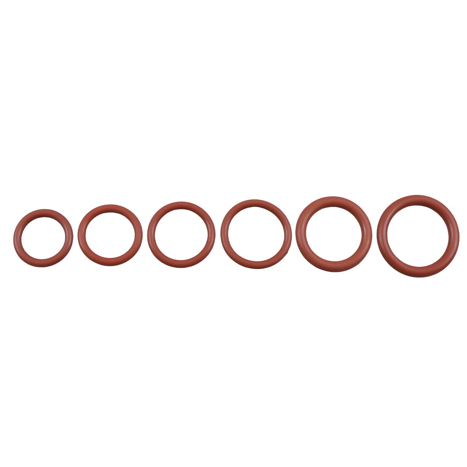 180 Pcs O-Ring Brown Metric FKM O-Ring Kit Fit High Heat Applications with Box