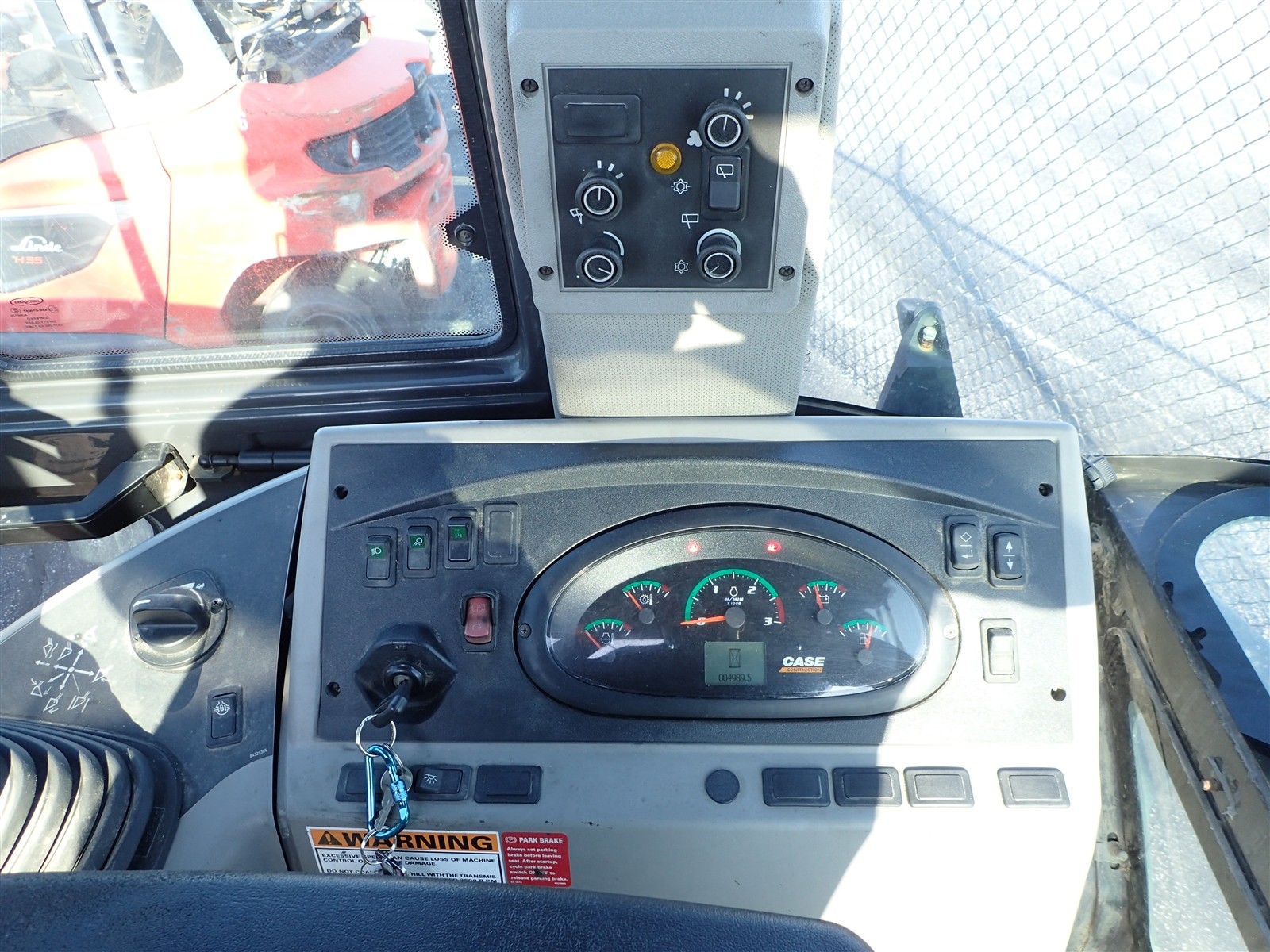 2021 Case Construction 570N EP 4×4 Skip Loader Enclosed Cab Tractor