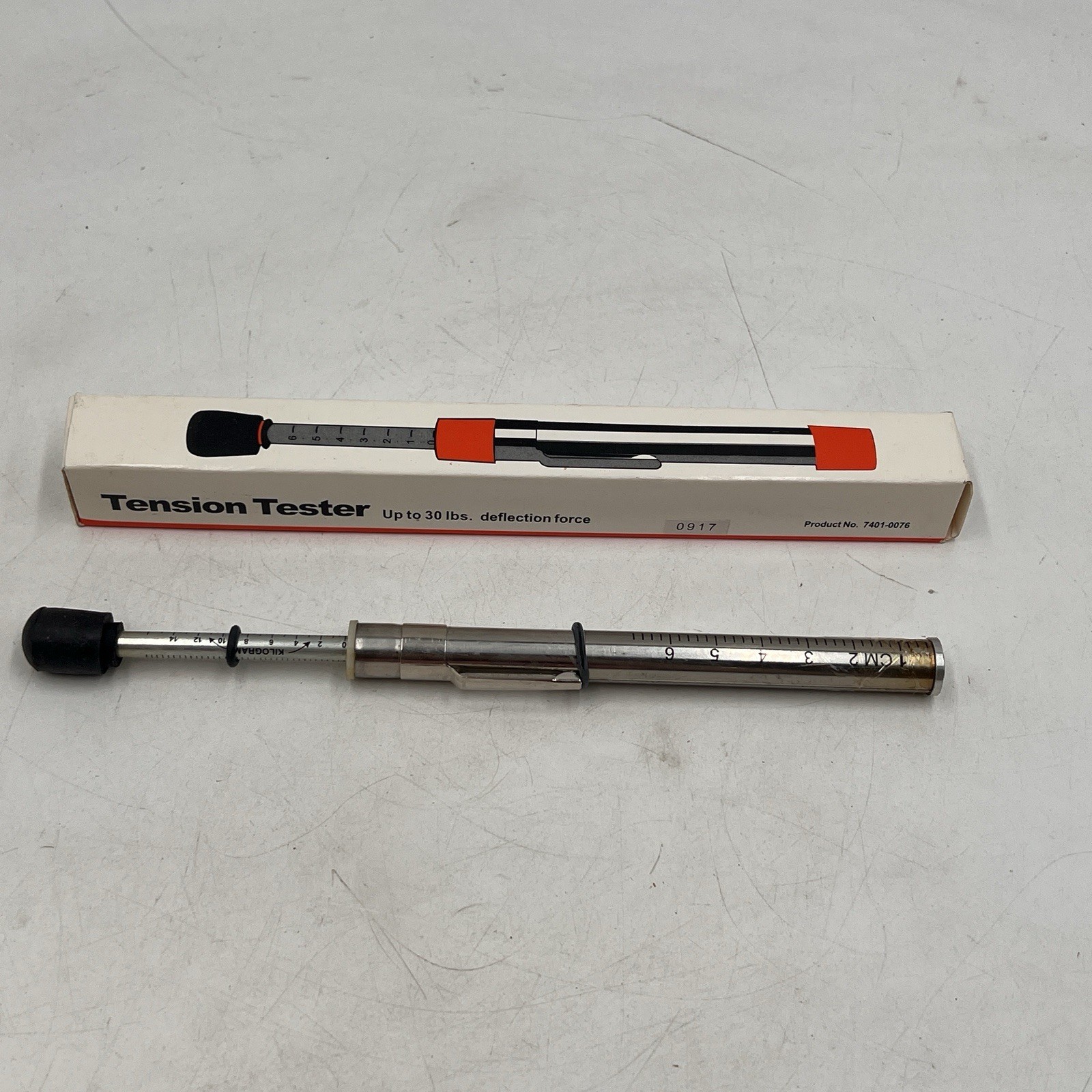 Gates 7401-0076 Pencil Type Single-Barrel Up To 30Lbs Tension Tester New