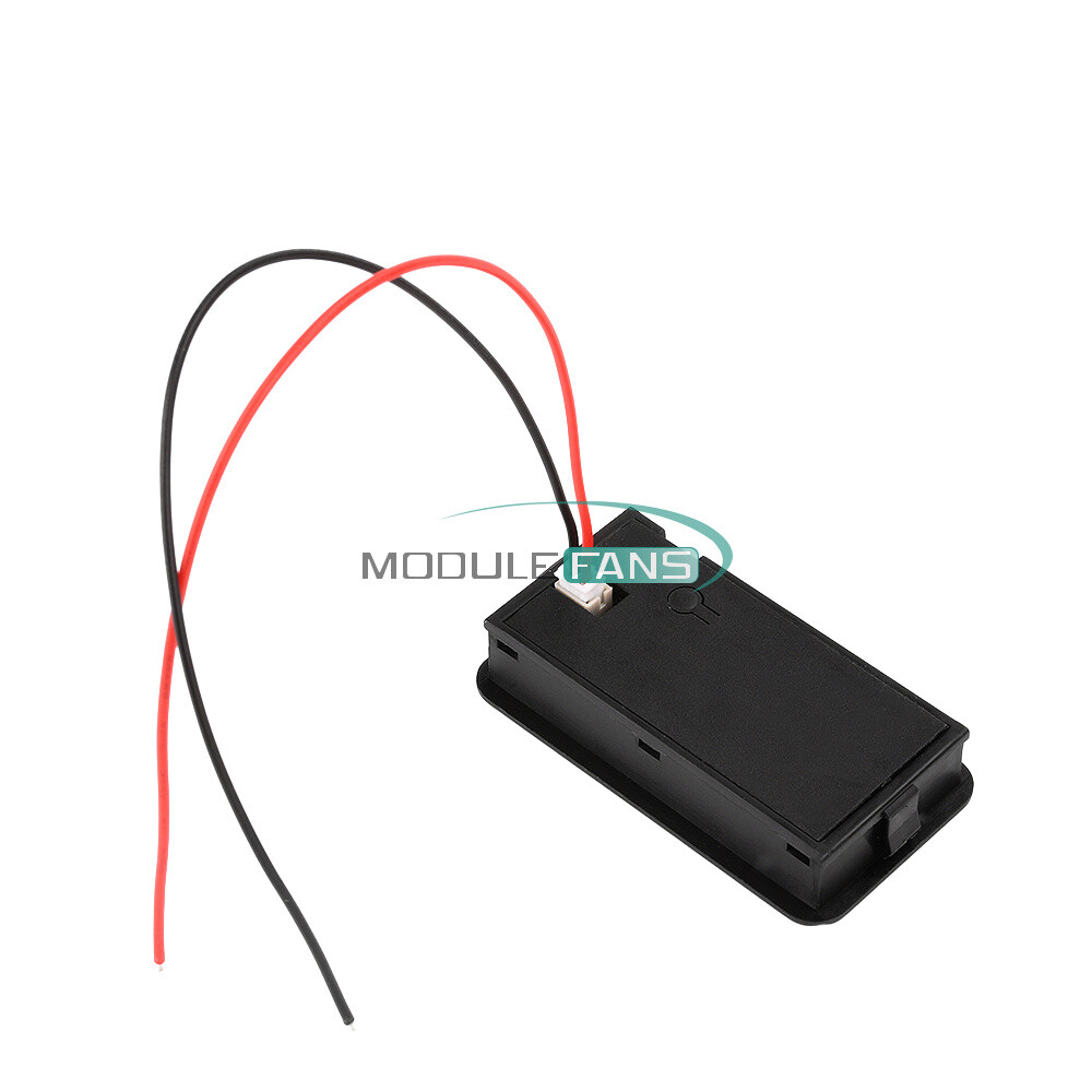 6136B LCD Battery Capacity Indicator Voltmeter Low Voltage Alarm High Precision