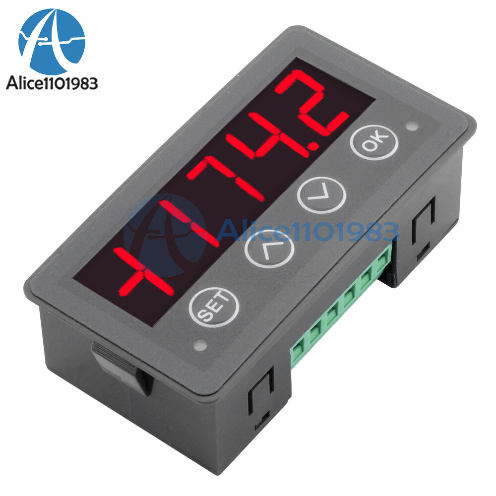MODBUS-RTU Communication Display Meter RS485 Master-Slave-Monitored DC 8-25V