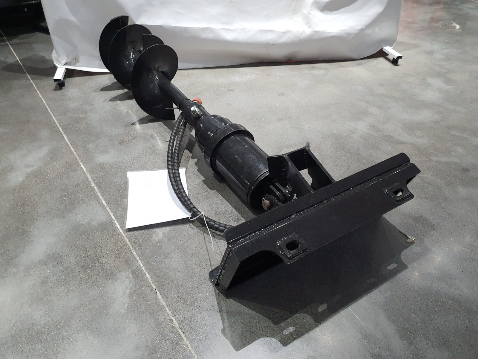 Agrotk M-AG Hydraulic Auger Mini Skid Steer Attachment 12inch for Micro Loader