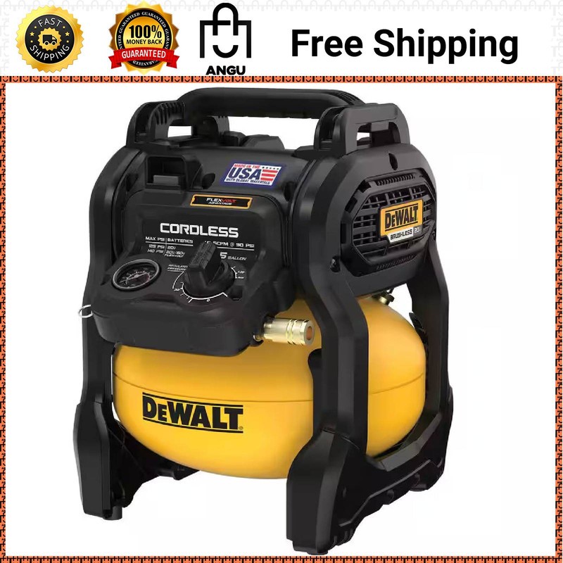 2.5 Gal. 140 Psi Portable Cordless Air Compressor FLEXVOLT Advantage (Tool Only)